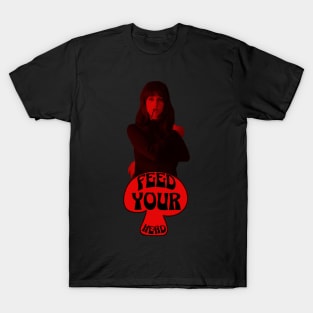 Feed Your Head (Black and Red) T-Shirt